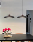 Fidelight | Scandinavian Wood/Metal Pendant Lamp for Elegant Dining 4