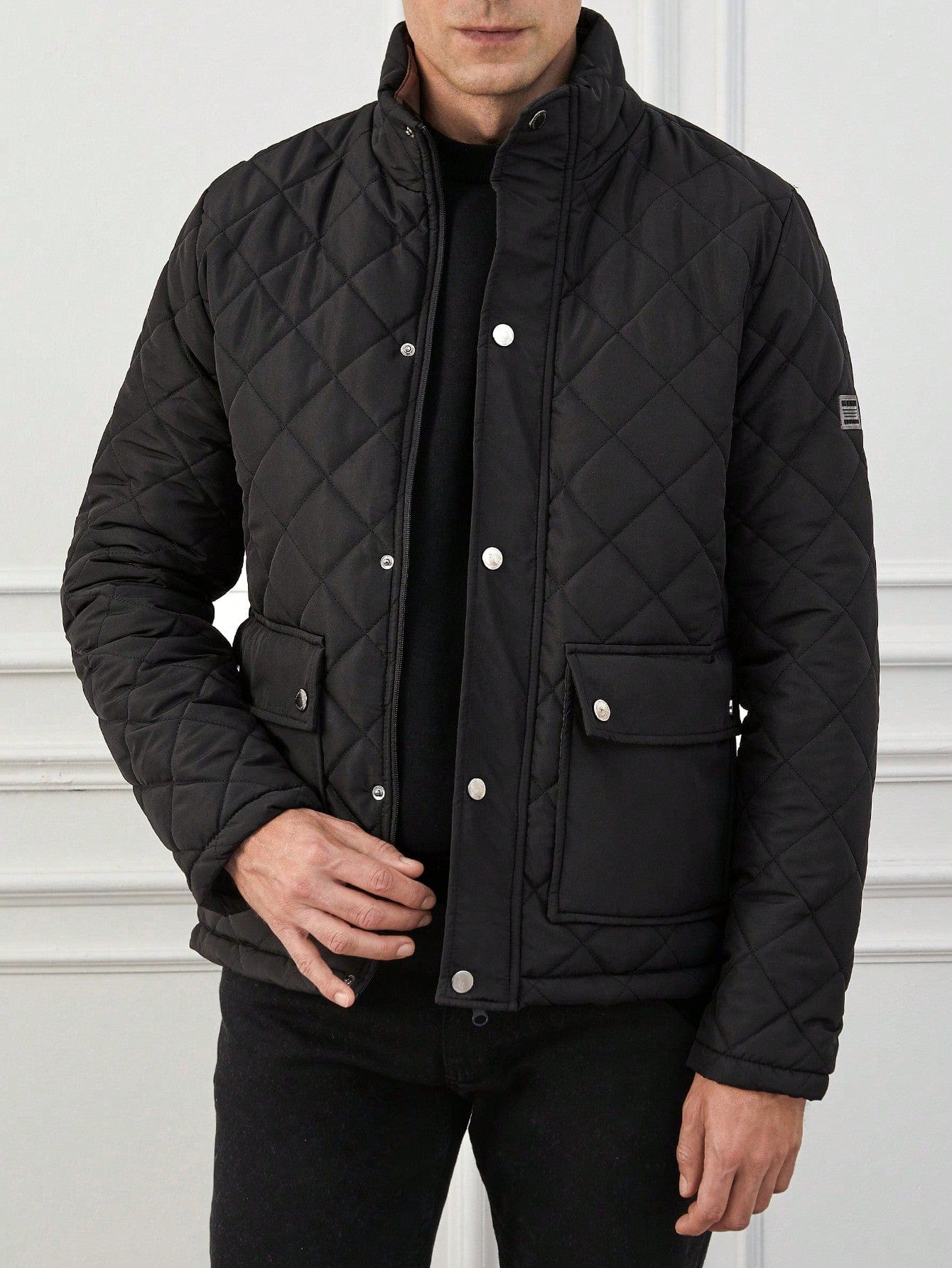 Finn | Classic Men’s Long-Sleeve Puffer Jacket for Winter Comfort 0