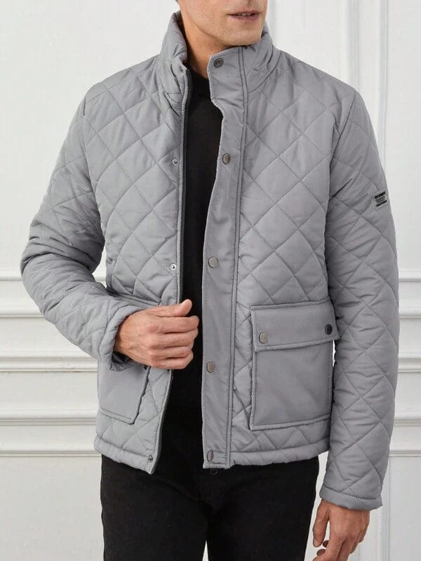 Finn | Classic Men’s Long-Sleeve Puffer Jacket for Winter Comfort 1