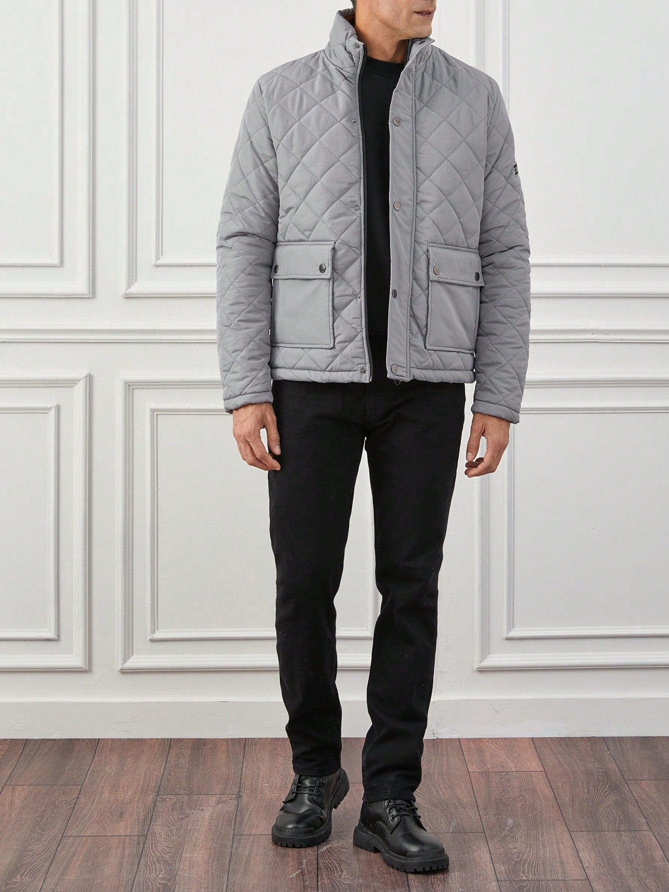 Finn | Classic Men’s Long-Sleeve Puffer Jacket for Winter Comfort 6