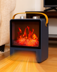 FireGlow | Electric Fireplace Heater with Realistic Flame Display 3