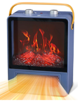 FireGlow | Electric Fireplace Heater with Realistic Flame Display 4