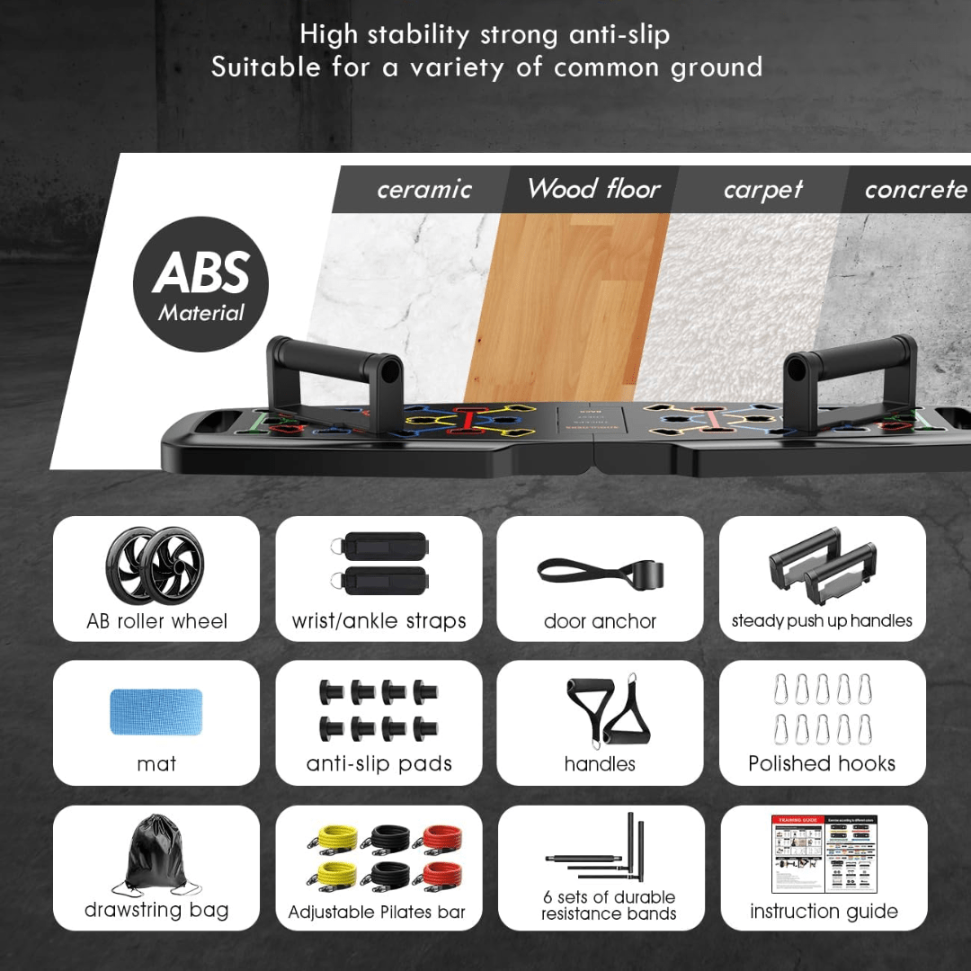 FitFlex | Compact Fitness Set for Strength Training and Full-Body Home Workouts 3