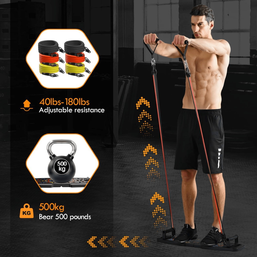 FitFlex | Compact Fitness Set for Strength Training and Full-Body Home Workouts 4