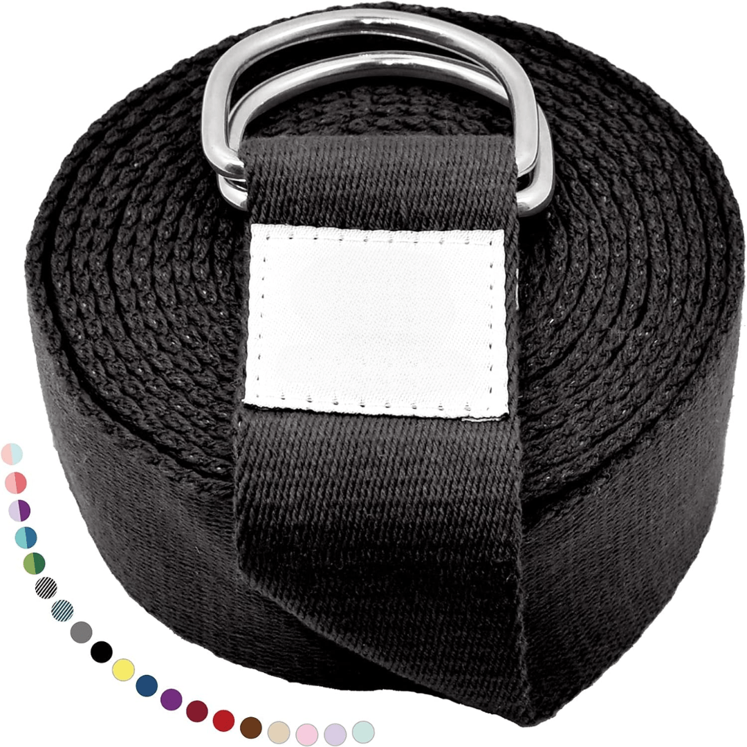 FlexFit Yoga Band | Adjustable Stretch Band for Mobility and Flexibility Training 11