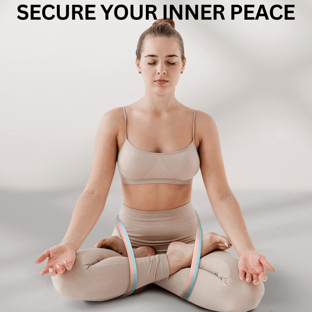 FlexFit Yoga Band | Adjustable Stretch Band for Mobility and Flexibility Training 3