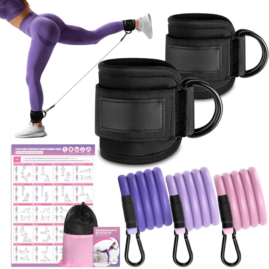 FlexTone | Resistance Bands Set for Glutes, Hips & Full-Body Workouts 1