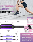 FlexTone | Resistance Bands Set for Glutes, Hips & Full-Body Workouts 3