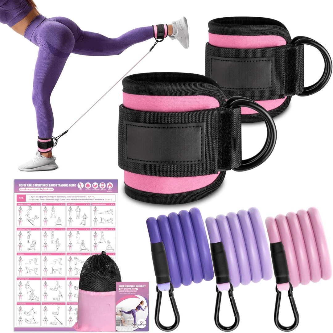 FlexTone | Resistance Bands Set for Glutes, Hips &amp; Full-Body Workouts 8