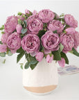 FloraGem | Elegant Vibrant Non-Woven Peony Flower Arrangement 8