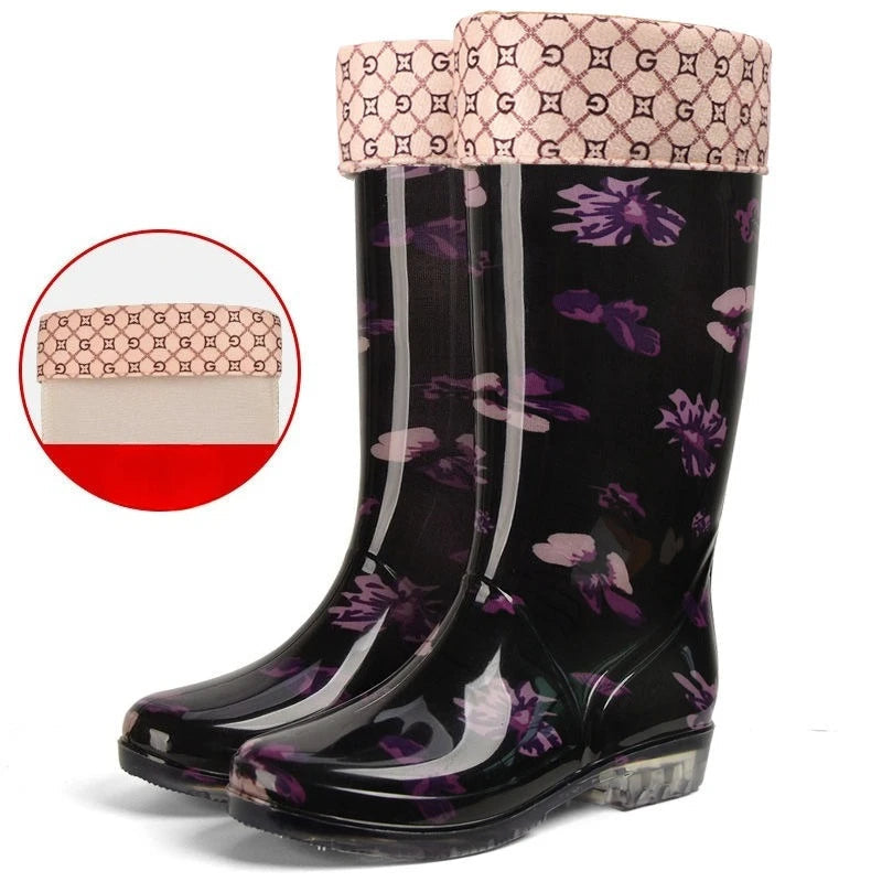 FloraGuard | Stylish Waterproof Floral Winter Boots for Women 2