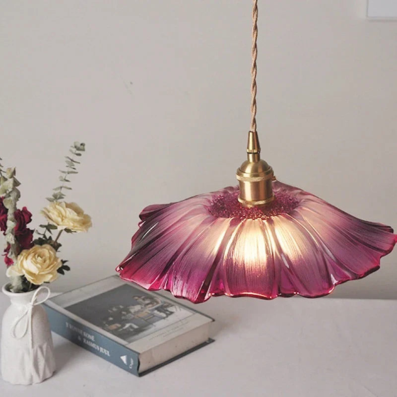 FloralRadiance – Chic Flower Pendant Lamp 2