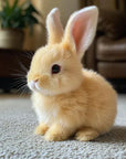 Fluffy Bunny Plush Toy – Ultra-Soft Rabbit Stuffed Animal with Realistic Fur for Comfort and Play 5