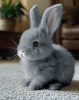 Fluffy Bunny Plush Toy – Ultra-Soft Rabbit Stuffed Animal with Realistic Fur for Comfort and Play 7
