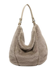 Fluffy Casual Shoulder Bag for Women with Zipper Closure – Cozy Winter Accessory 1