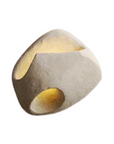 ZenGlow – Aplique de pared de cemento Wabi-Sabi con luz LED suave para interiores tranquilos