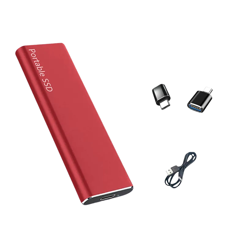 Disco Externo Portátil de 4TB – Conectividad USB-C para Copias de Seguridad Rápidas y Confiables