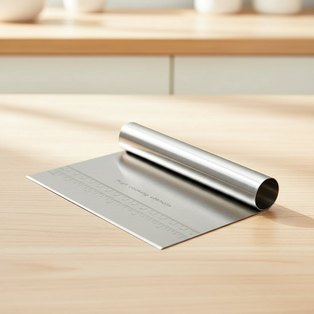FormedEdge | Versatile Stainless Steel Pastry Spatula & Dough Scraper 0