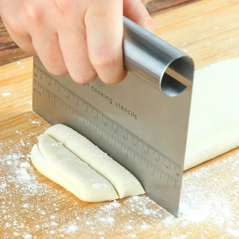 FormedEdge | Versatile Stainless Steel Pastry Spatula & Dough Scraper 2