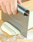 FormedEdge | Versatile Stainless Steel Pastry Spatula & Dough Scraper 2