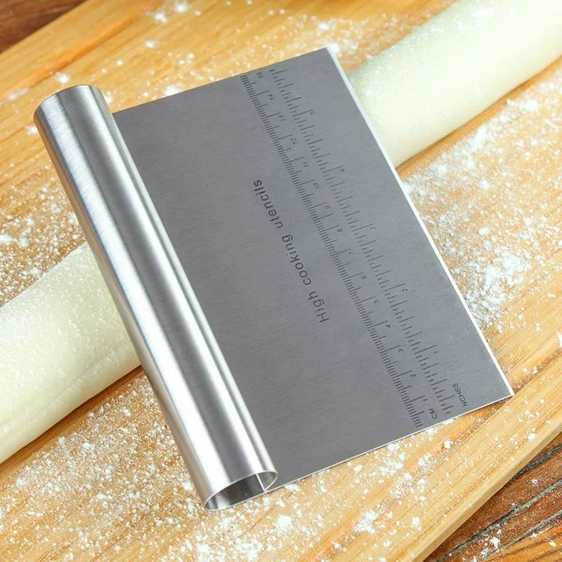 FormedEdge | Versatile Stainless Steel Pastry Spatula & Dough Scraper 4