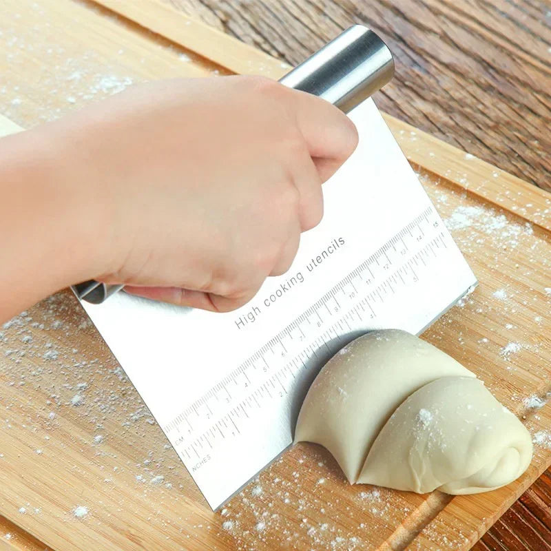 FormedEdge | Versatile Stainless Steel Pastry Spatula & Dough Scraper 5