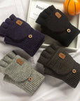 FrostGuard | Cozy Touchscreen Half-Finger Winter Gloves 5