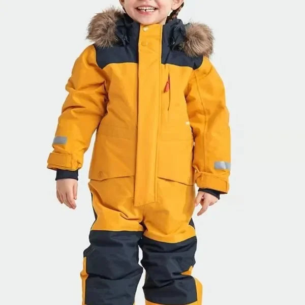FrostGuard | Durable Waterproof Windproof Children's Ski Overall with Hood 0