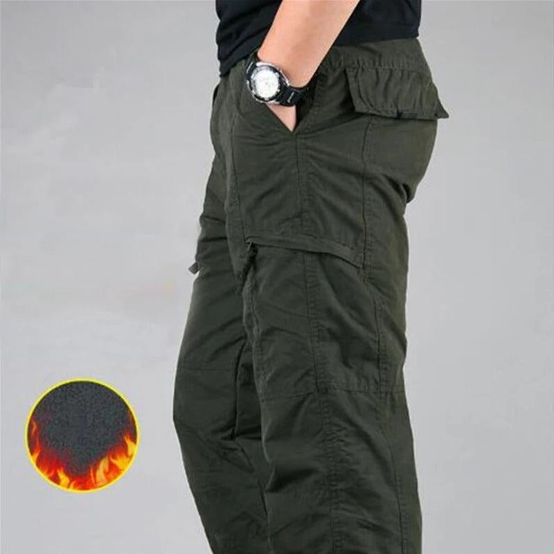 FrostGuard | Men’s Fleece-Lined Cargo Pants for Winter Comfort 2