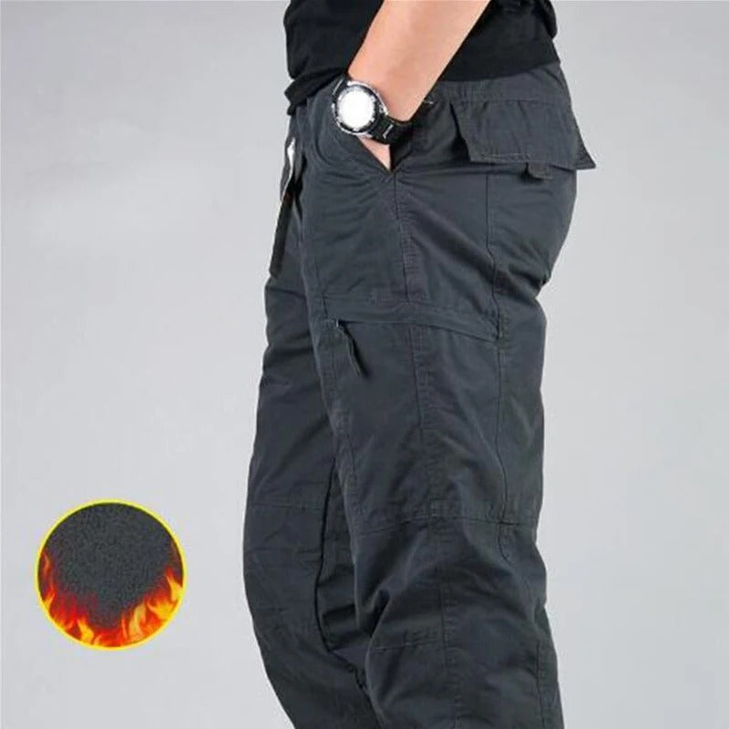 FrostGuard | Men’s Fleece-Lined Cargo Pants for Winter Comfort 5