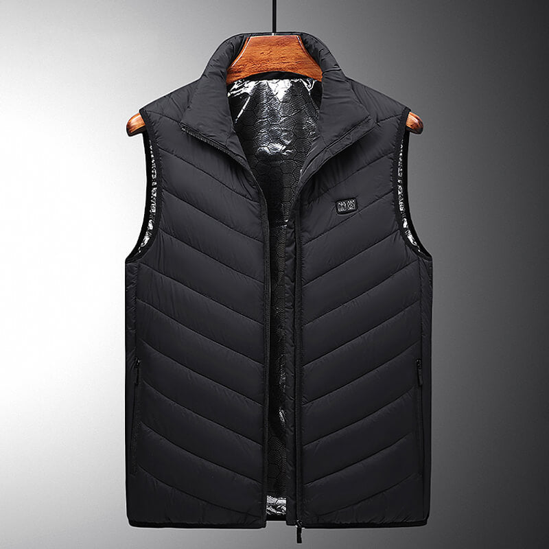 FrostGuard | Men’s Heated Winter Puffer Vest Lightweight Thermal Wear 0