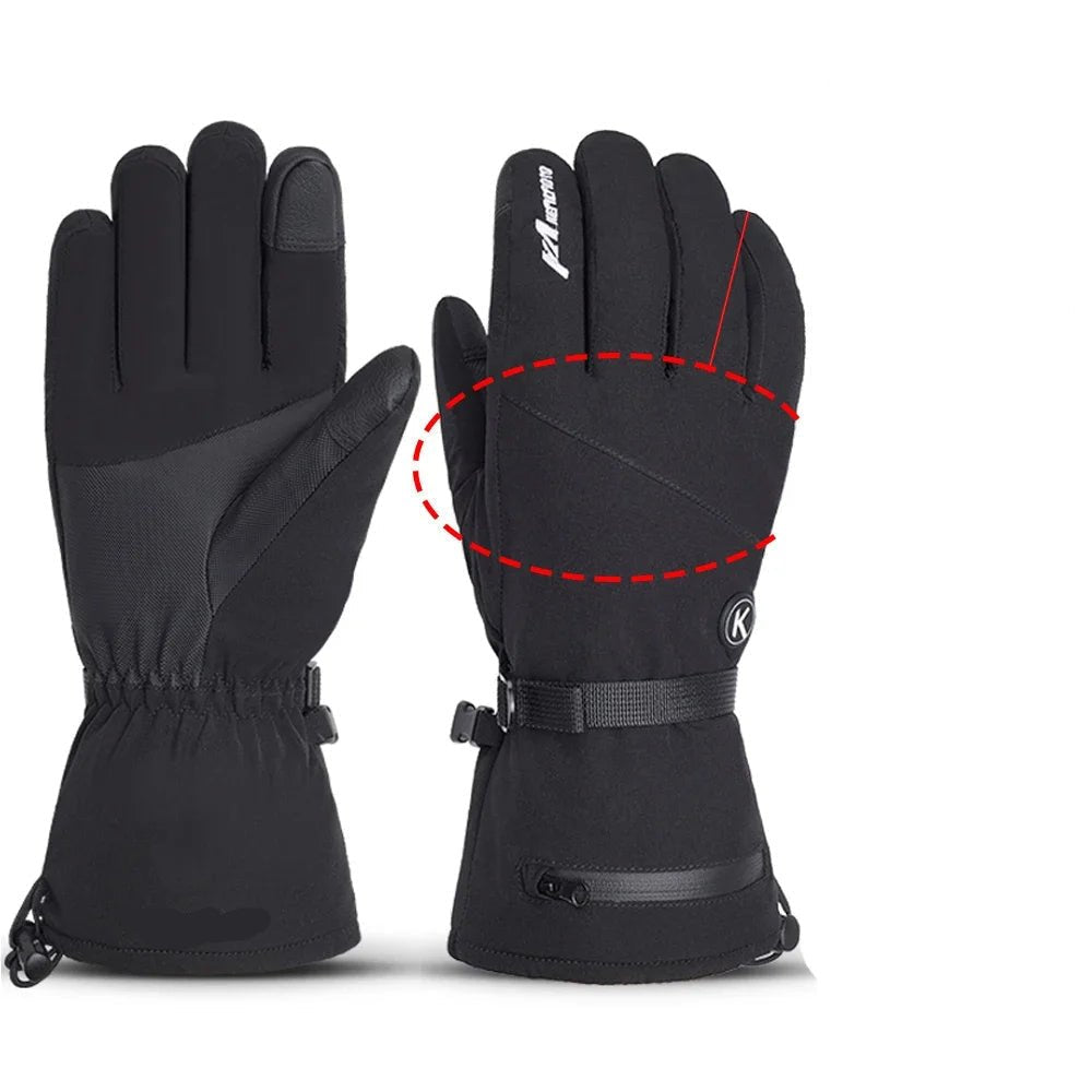 FrostGuard | Premium Rechargeable Heated Winter Gloves for Outdoor Activities 3