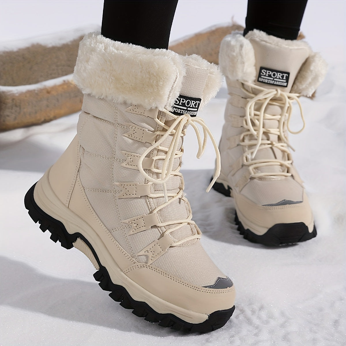 FrostGuard | Stylish Warm Women's Winter Boots with Non-Slip Sole 0
