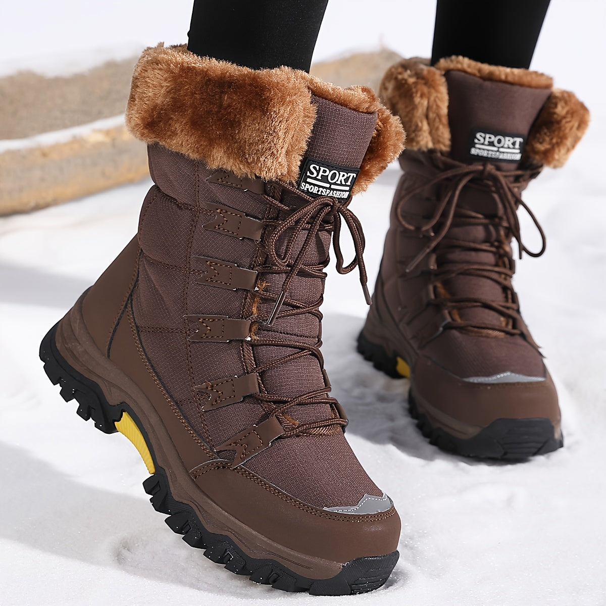 FrostGuard | Stylish Warm Women's Winter Boots with Non-Slip Sole 4