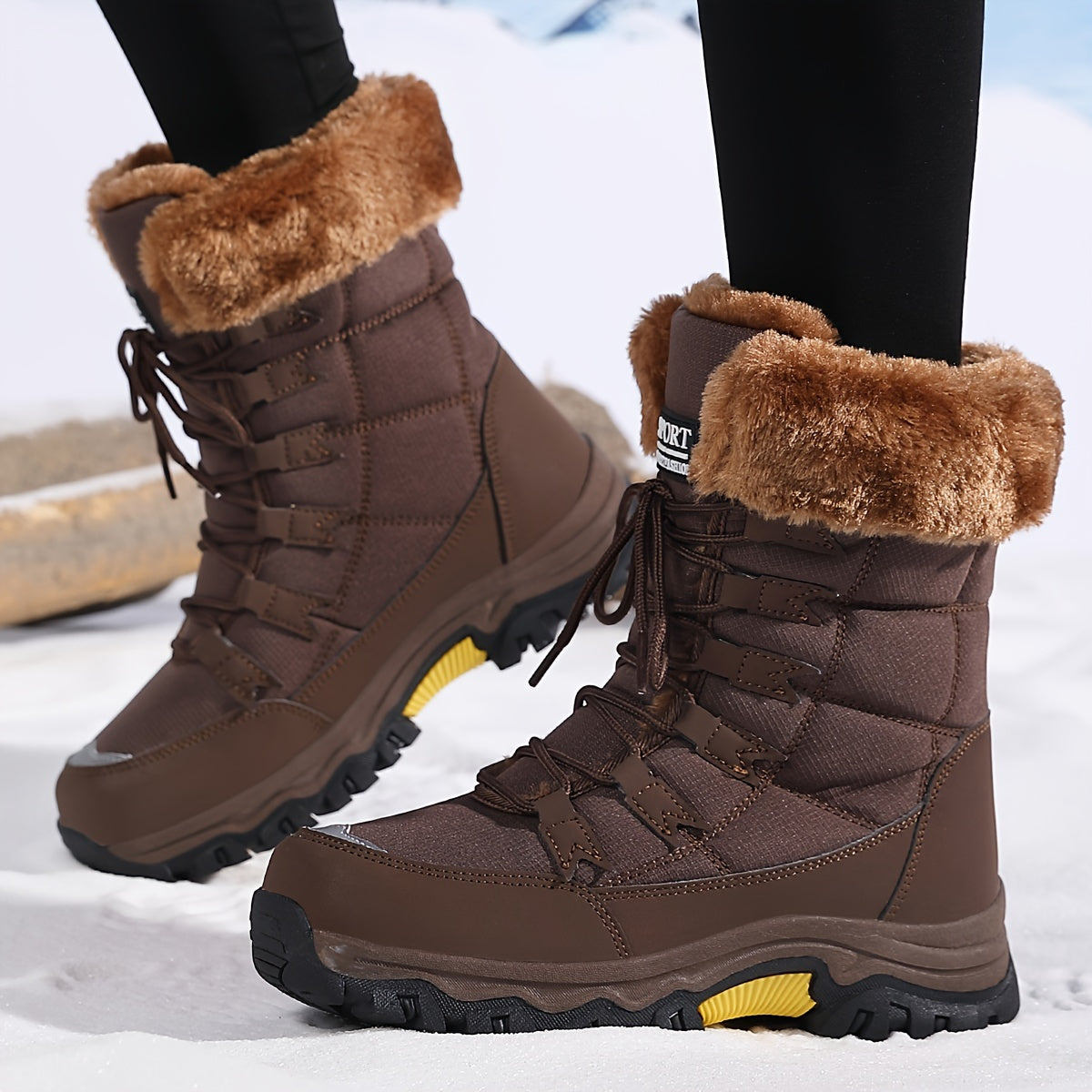 FrostGuard | Stylish Warm Women's Winter Boots with Non-Slip Sole 5