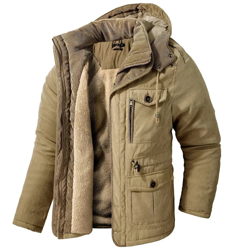 FrostGuard | Stylish Weatherproof Mens Winter Jacket for Cold Conditions 0