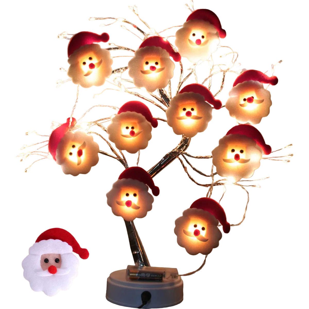 FrostyGlow – Snowman Christmas Tree Lights and Hanging Ornaments 6