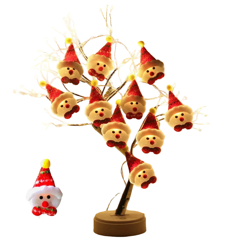 FrostyGlow – Snowman Christmas Tree Lights and Hanging Ornaments 8