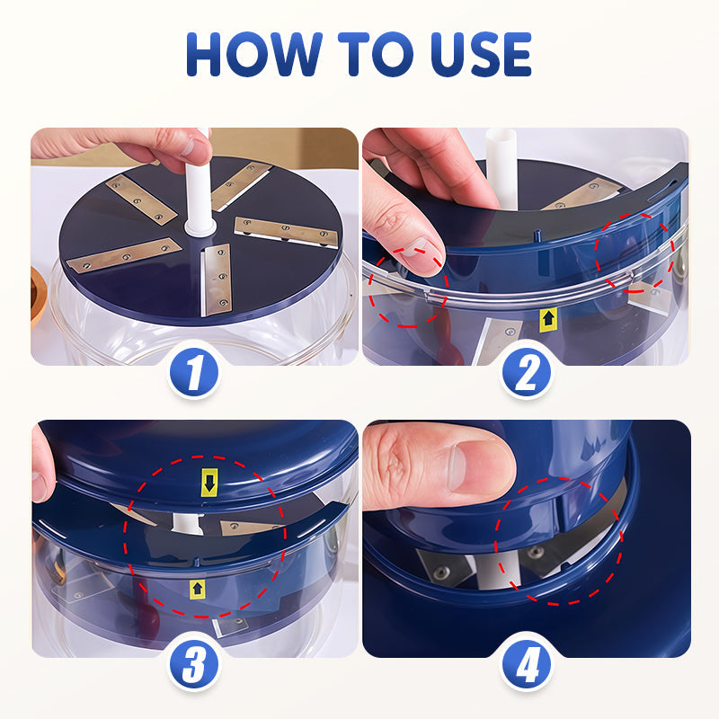 FruitEase | Efficient Portable Electric Fruit and Vegetable Peeler 2