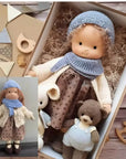[Funny] 30cm Stuffed plush toys lovely Waldorf Doll plush PP cotton Toy Soft Stuffed pillow doll soothing baby birthday gift 1