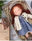 [Funny] 30cm Stuffed plush toys lovely Waldorf Doll plush PP cotton Toy Soft Stuffed pillow doll soothing baby birthday gift 6
