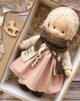 [Funny] 30cm Stuffed plush toys lovely Waldorf Doll plush PP cotton Toy Soft Stuffed pillow doll soothing baby birthday gift 7