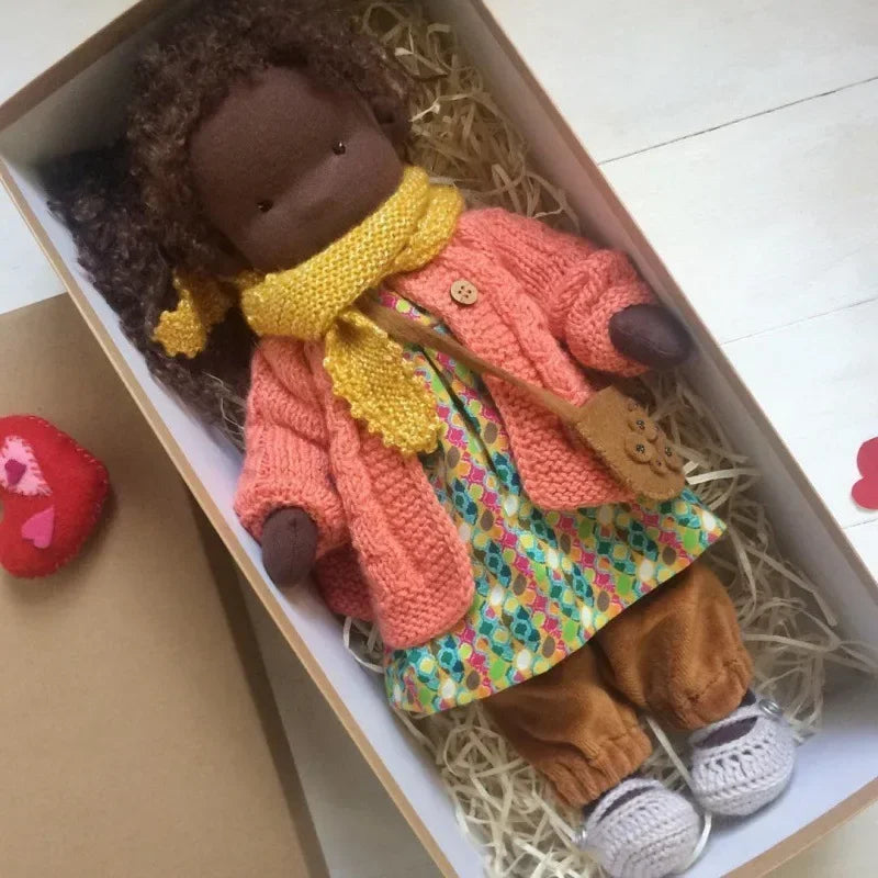 [Funny] 30cm Stuffed plush toys lovely Waldorf Doll plush PP cotton Toy Soft Stuffed pillow doll soothing baby birthday gift 8