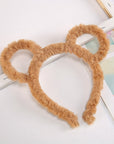 Fuzzy Halloween Chipmunk Costume Accessories Set | Headband Glasses 3