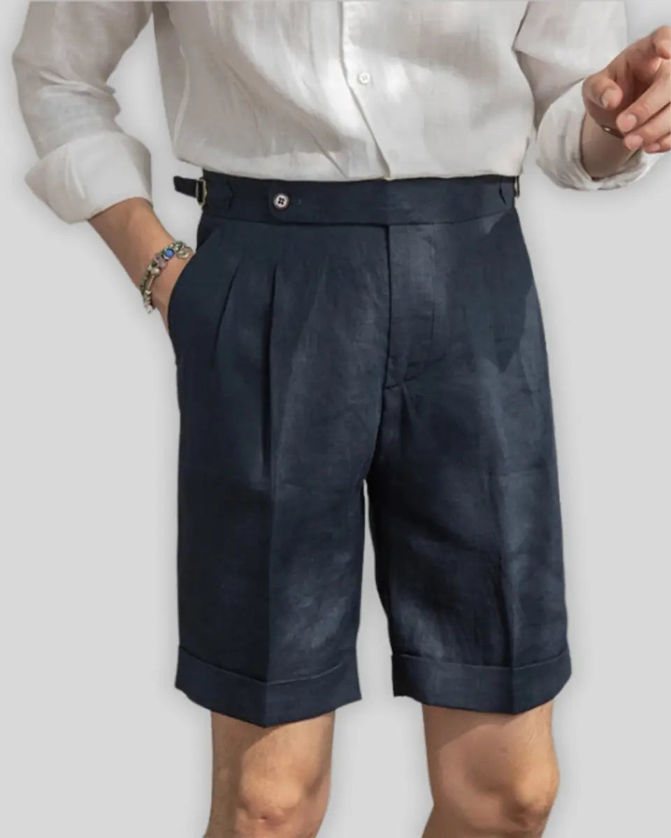 Ethan | Stylish Comfortable Linen Shorts 4