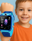 GPS Kids Smartwatch with SOS Function – Waterproof Safety Tracker for Children’s Outdoor Activities 0