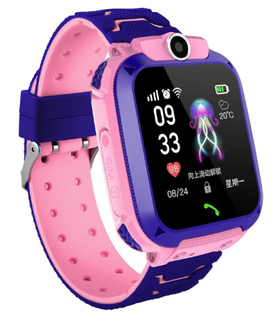 GPS Smartwatch for Kids with Real-Time Tracking, SOS Button, Two-Way Communication, and Geofencing - Lightweight and Water-Resistant 0
