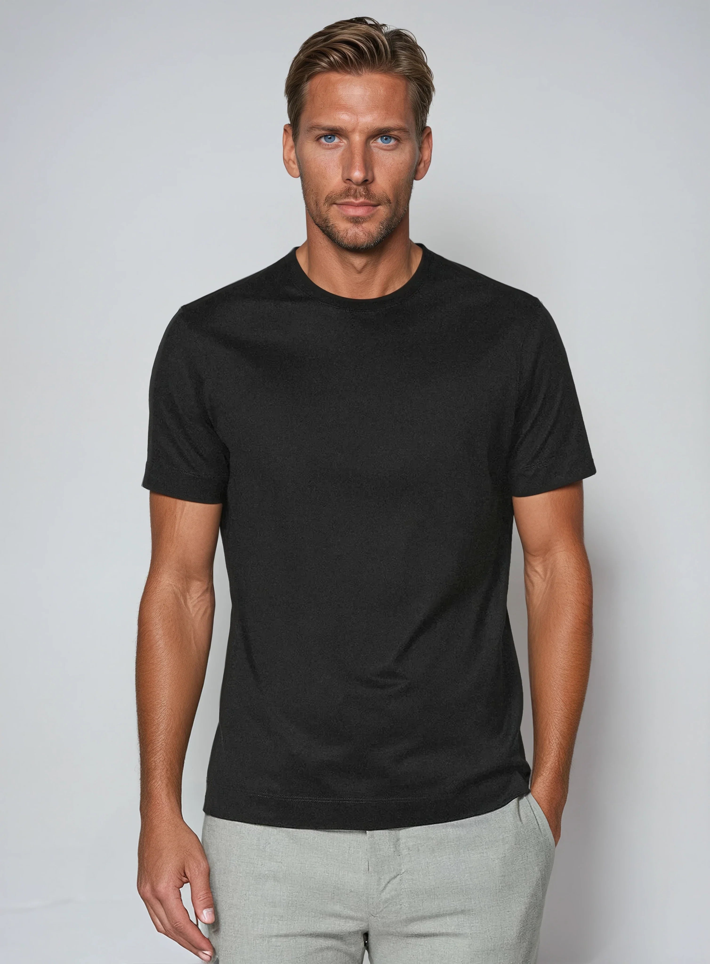 Ethan | Luxurious Tailored Mens T Shirt 1