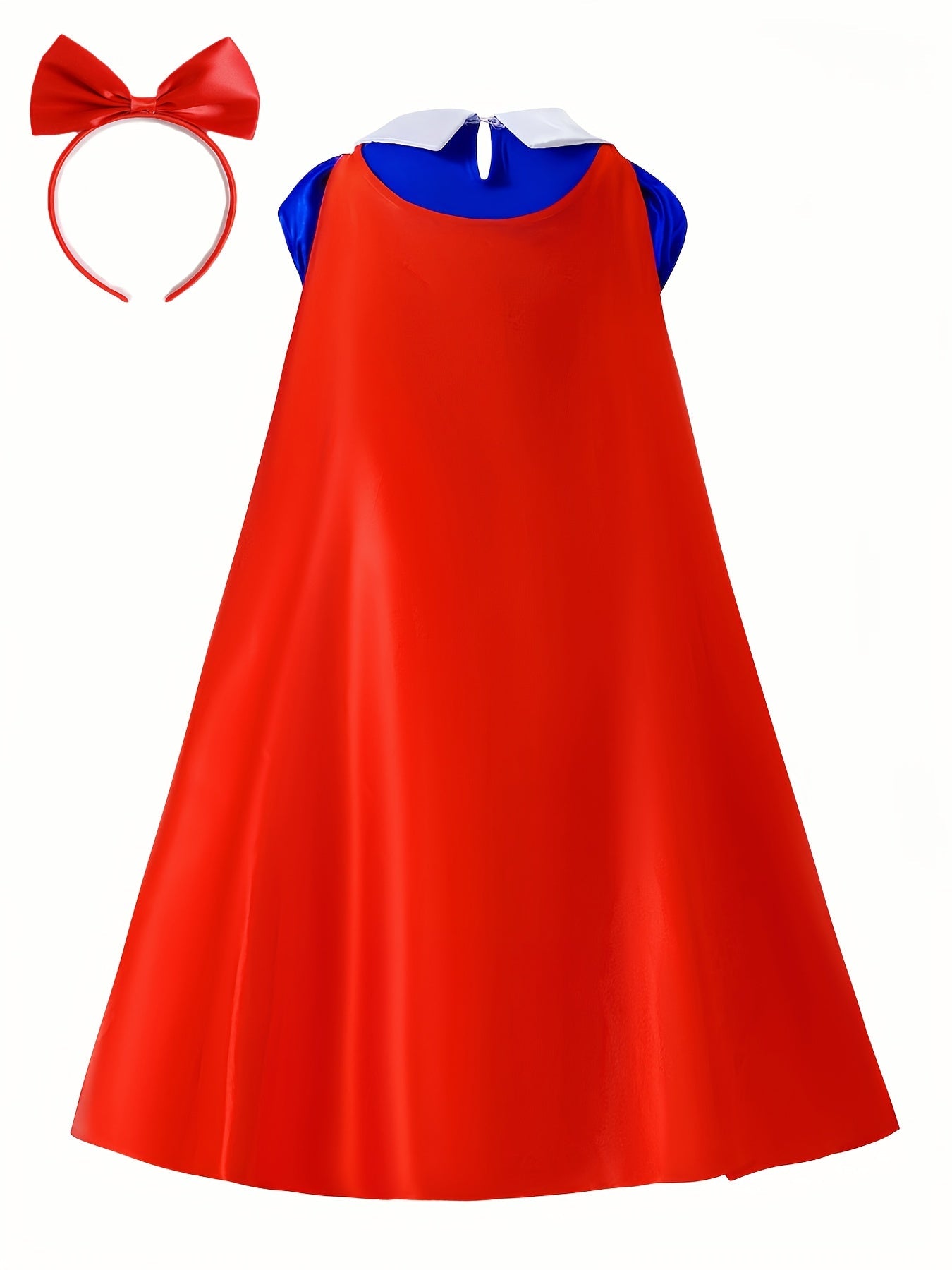 Girls Fairytale Halloween Princess Snow Costume Dress | Maxi 1