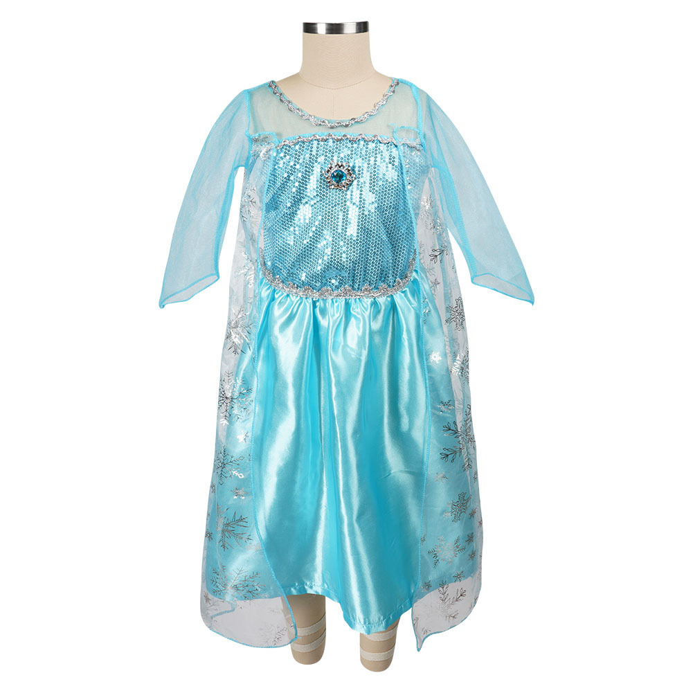 Girls Long Sleeve Halloween Princess Costume Dress | Maxi 0
